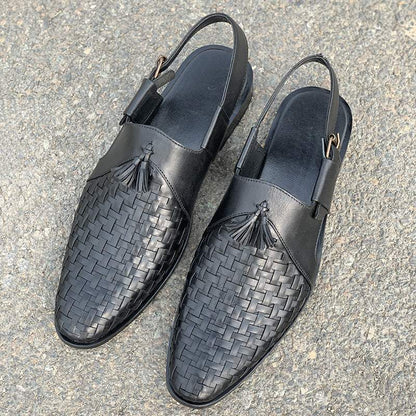 Handmade Woven Leather Kheri