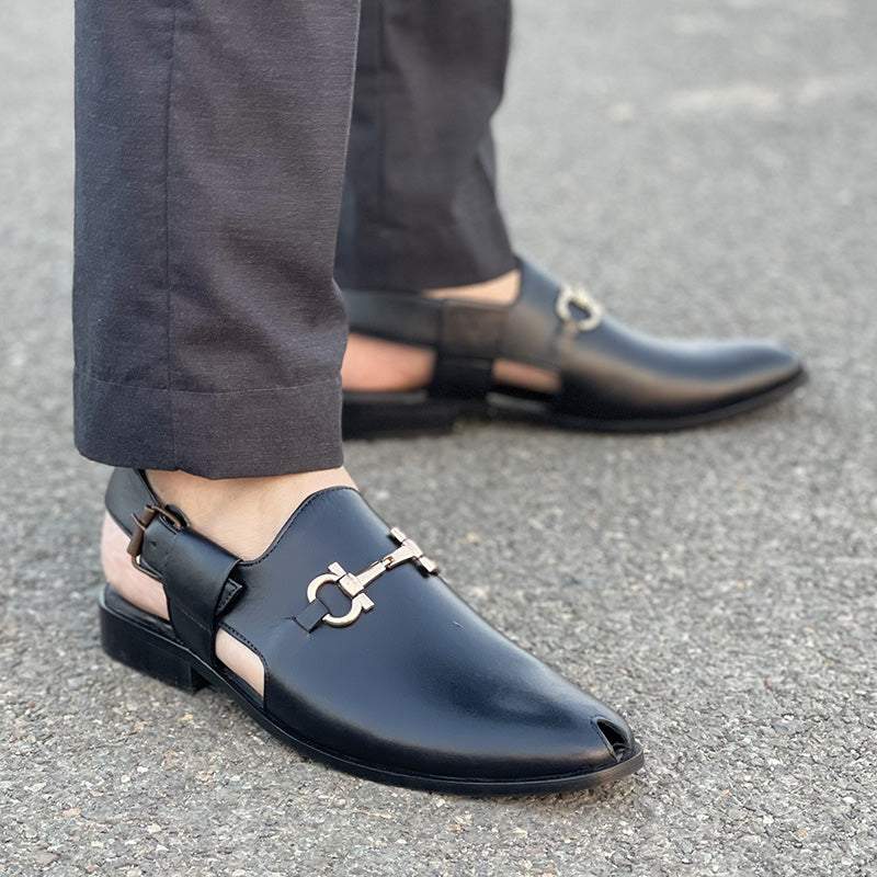 The Unique Brown/Black Leather Kheri