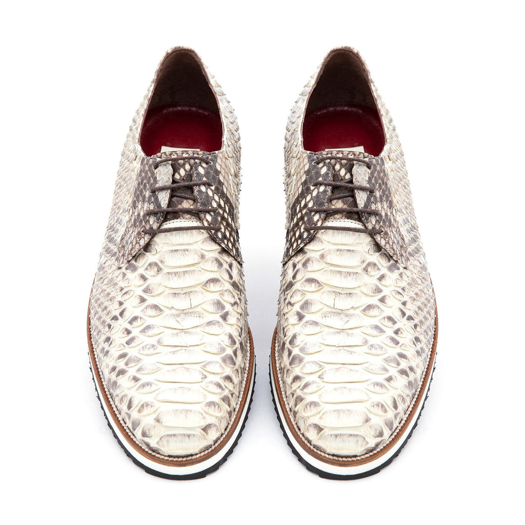 Casual Python Skin Shoes for Men
