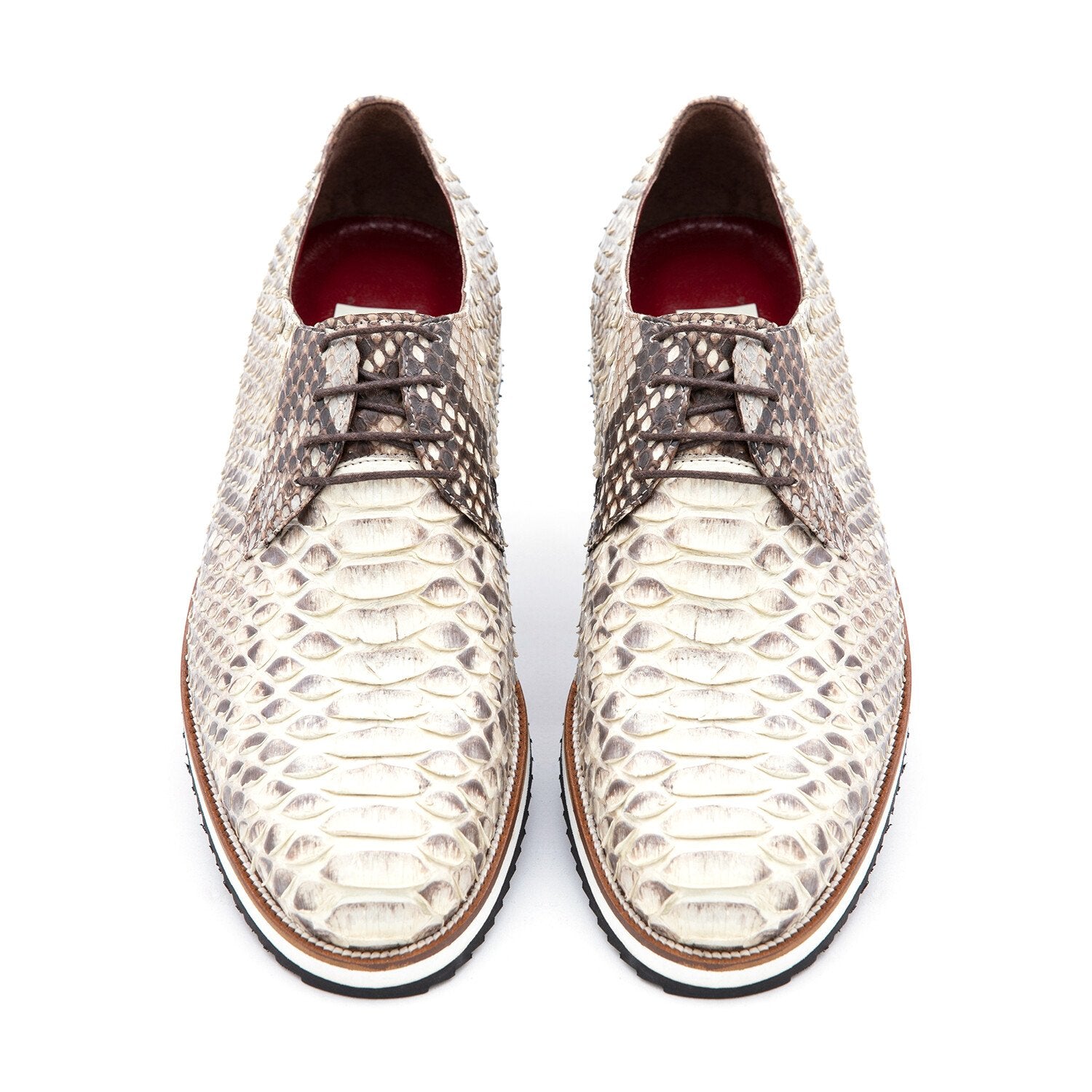 Casual Python Skin Shoes for Men