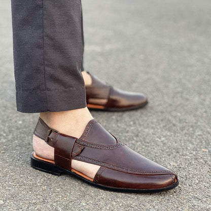 Degora Pure Leather Handmade Kheri/Peshawari Chappal-174