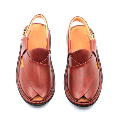 Leather Peshawari Chappal With High Quality For Men's