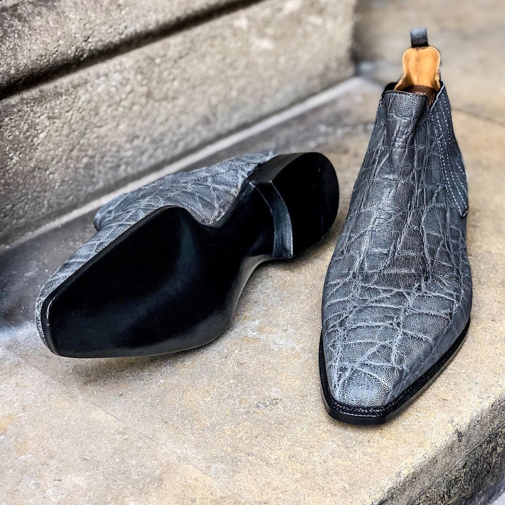 Ultimate Chelsea Boots in Grey Elephant