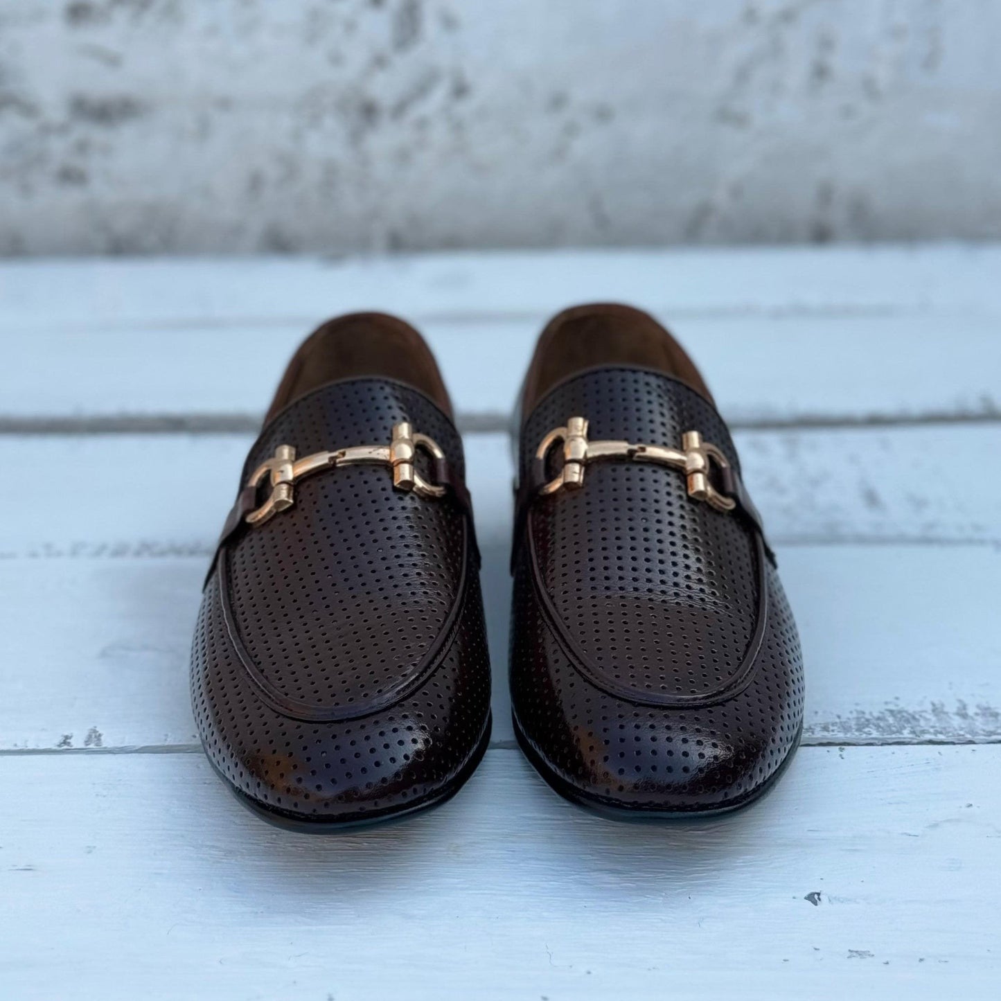 The Ruma Dotted Brown - 2473