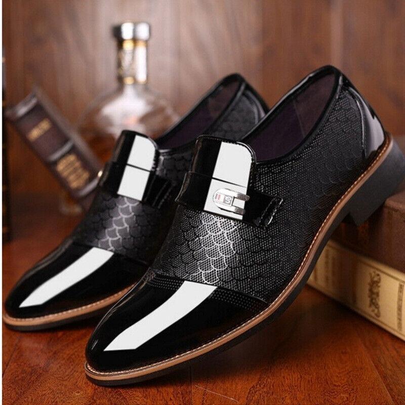 Mans Footwear Anti-slip Black Shoes