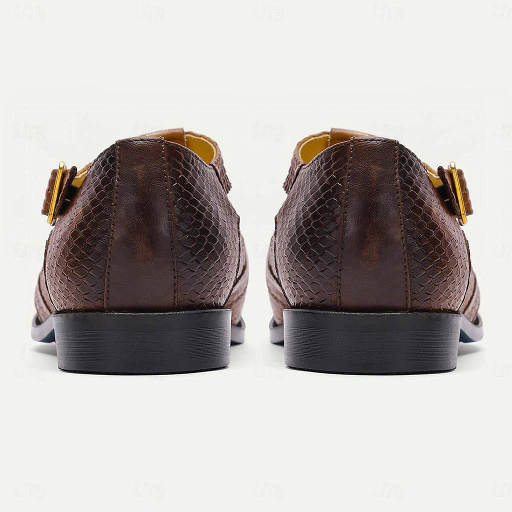 Men's genuine leather sandals