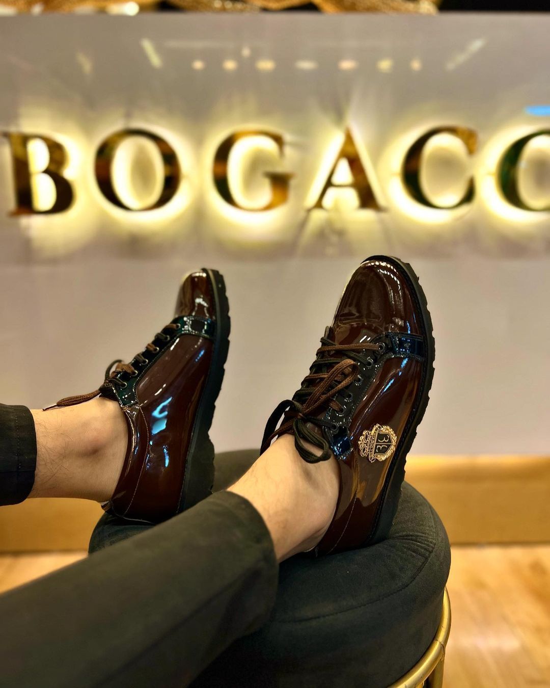 Patent Leather Business Trend Men's Shoes