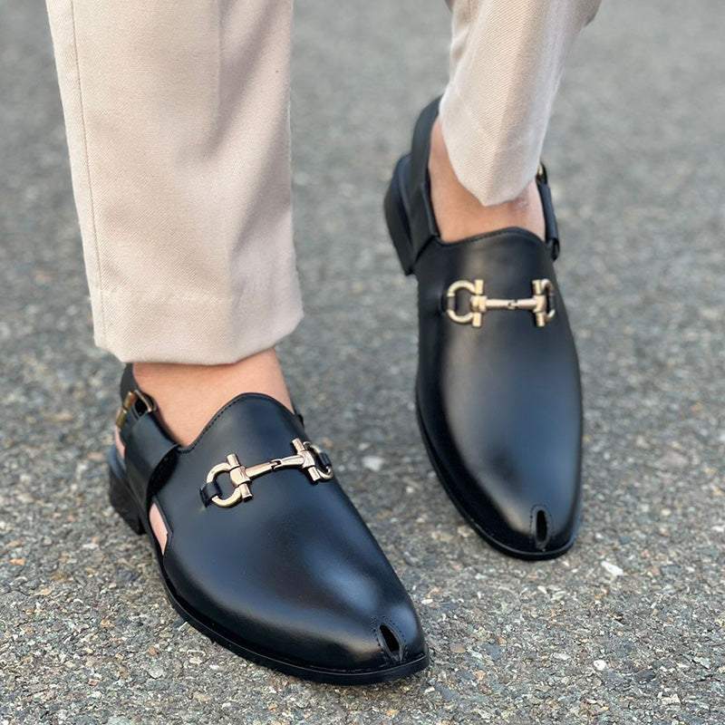 The Unique Brown/Black Leather Kheri