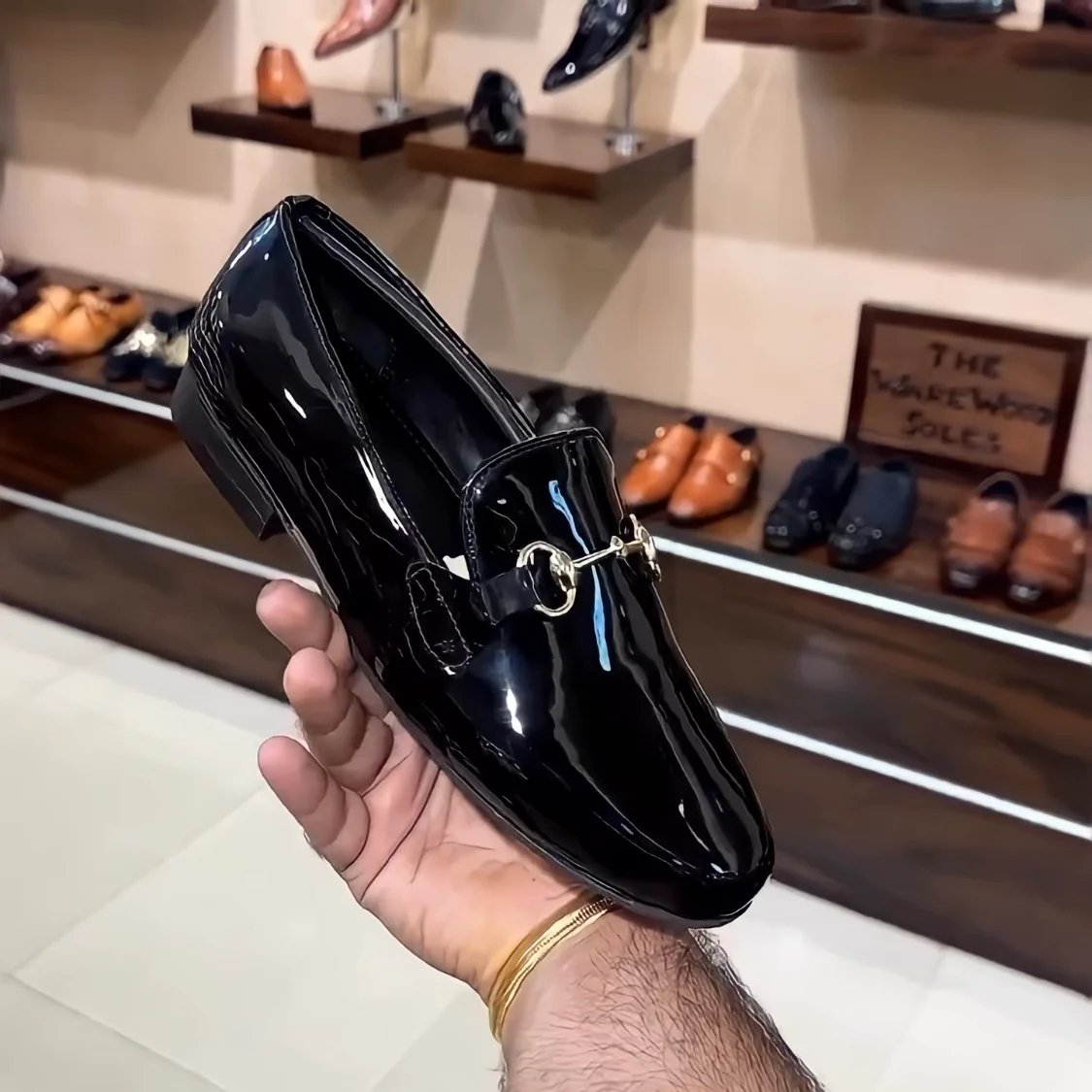 Luxe Edition Patent Tux Moccasins