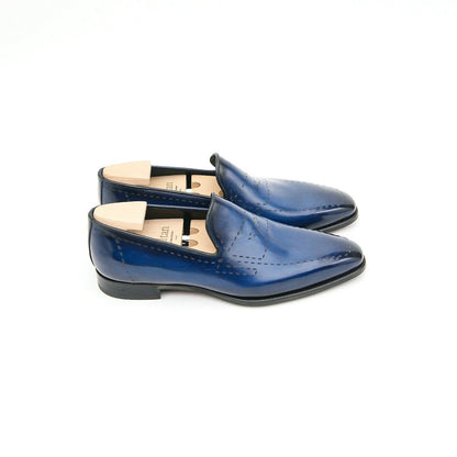 Wholecut Loafer and laser pattern