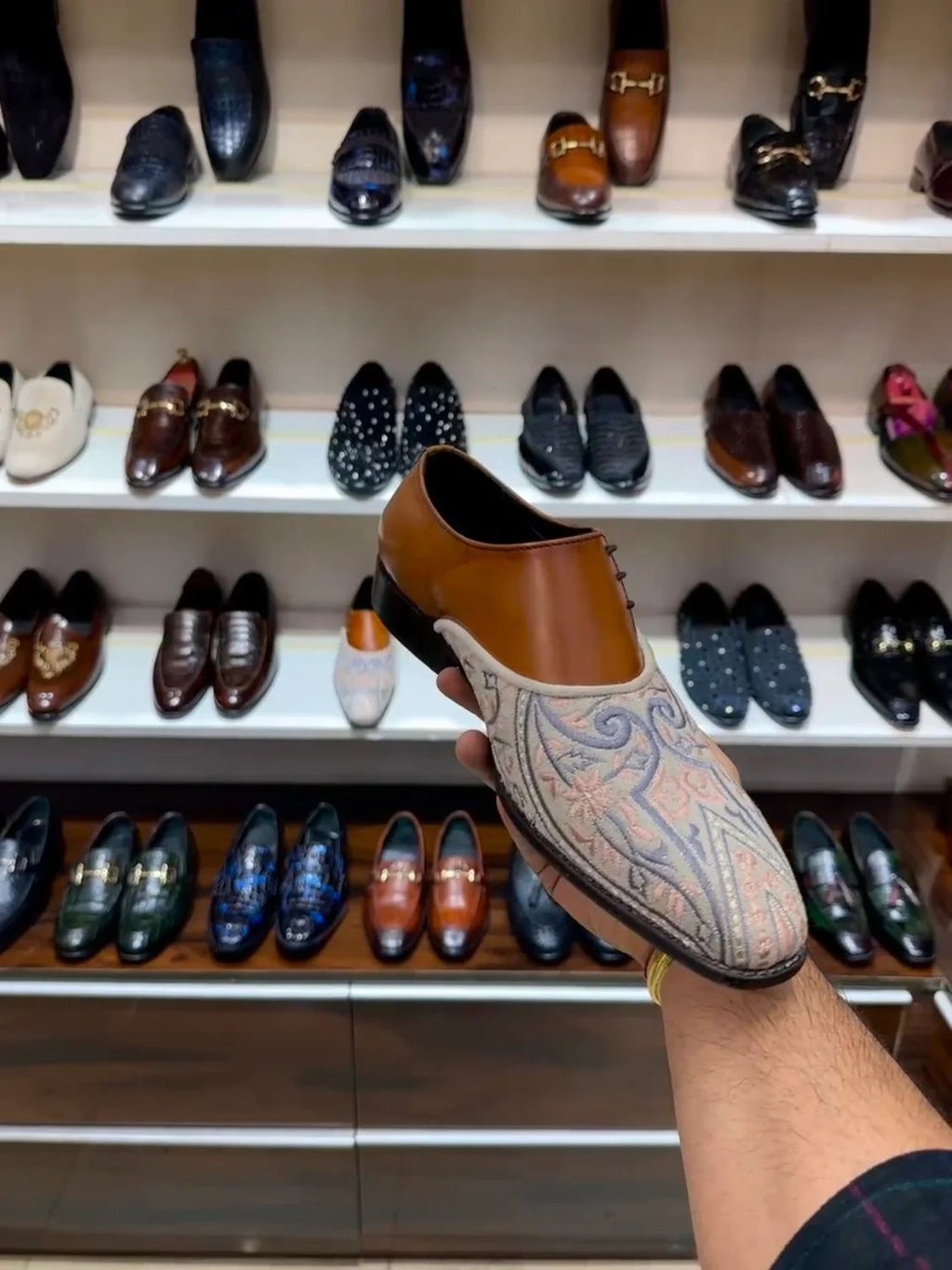 Classic Edition Embroidered Oxfords