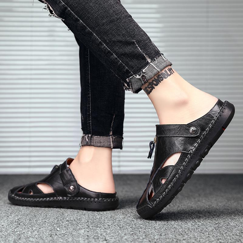 Summer Leather Sandals