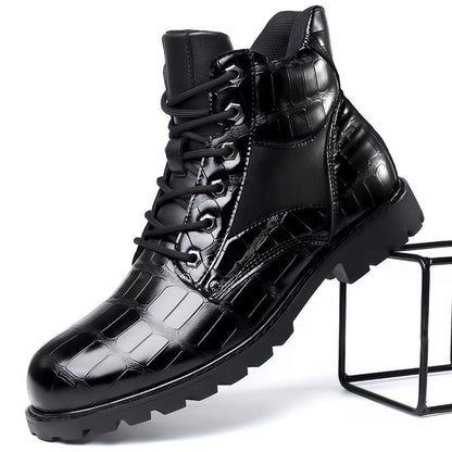 Fashion Men's Mid Boots Martin Boots