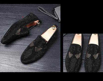 Men's Monster Rhinestone Loafers