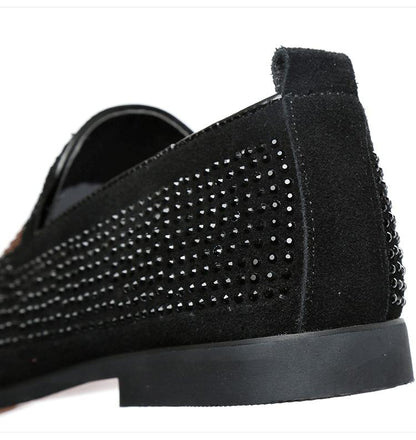 Men's Monster Rhinestone Loafers