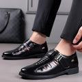 Casual Business Hollowed Out Leather Shoes