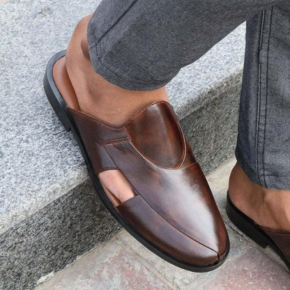 The Vintage Leather Mule SS-172