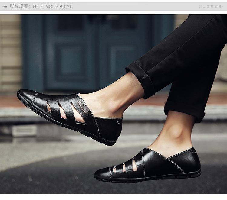 Degora Pure Leather Handmade Sandal-3475
