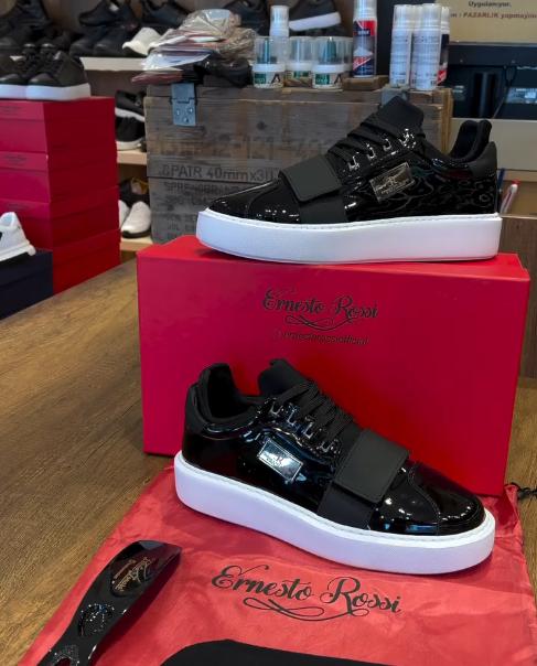 Genuine Leather Sneakers