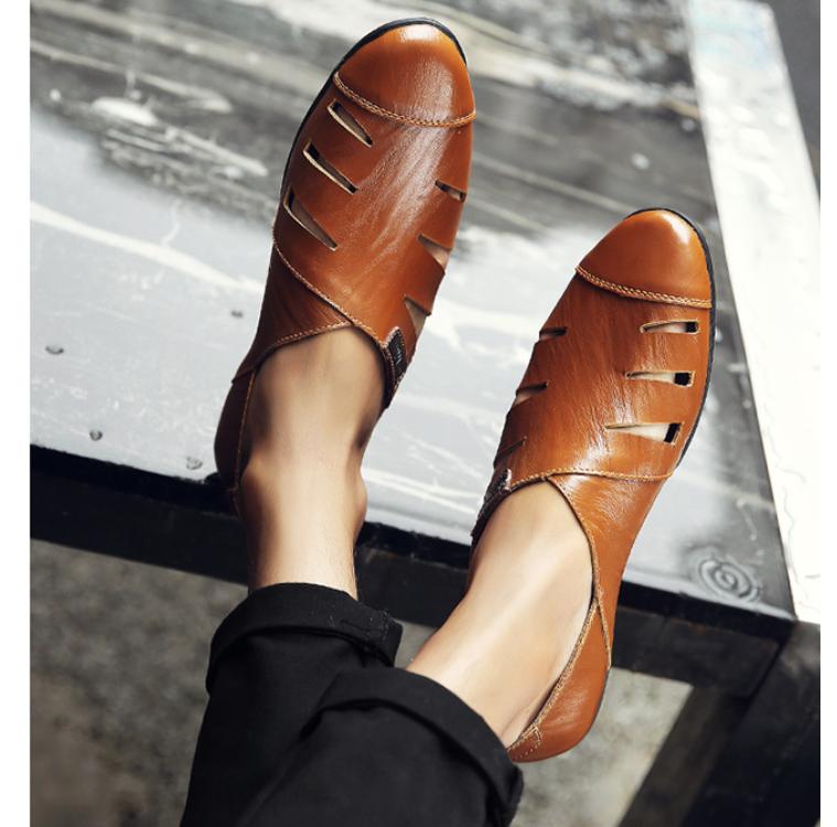 Degora Pure Leather Handmade Sandal-3475