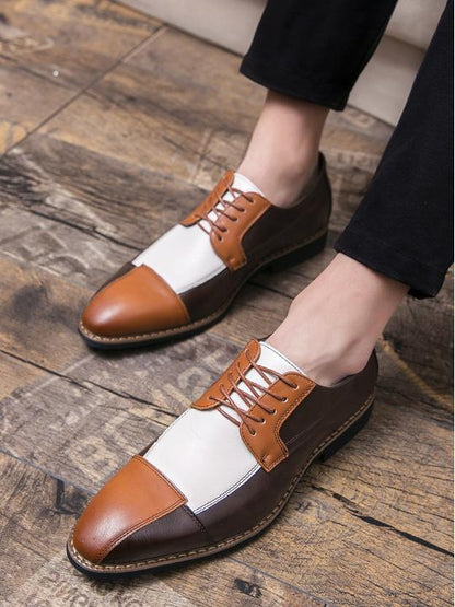 Bruno Marc Men's Tuxedo Dress Shoes Classic Formal Oxfords