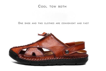 Summer Leather Sandals