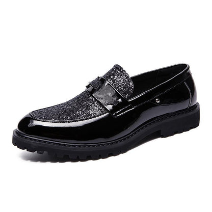 Sequin Shoes Business Formal Leather Shoes