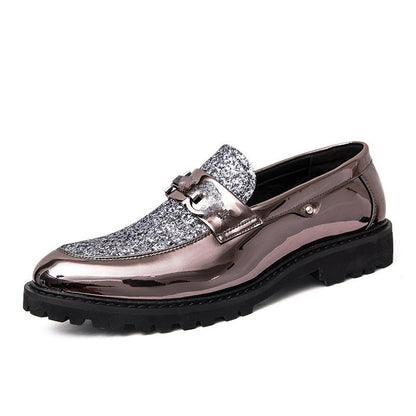 Sequin Shoes Business Formal Leather Shoes